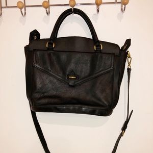 Madewell leather satchel